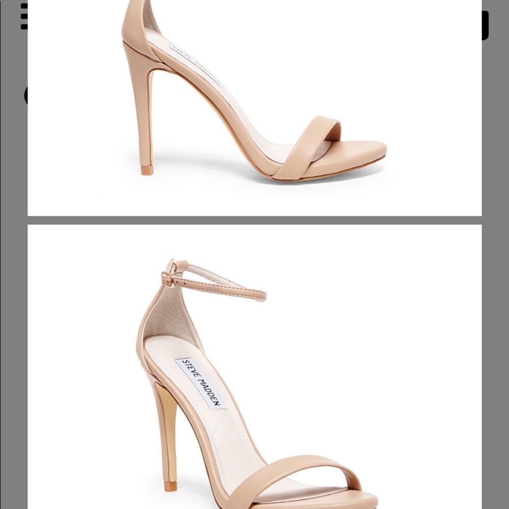 Steve Madden Nude heels